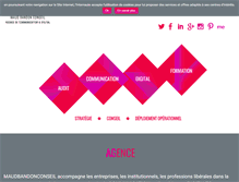 Tablet Screenshot of maudbandonconseil.com